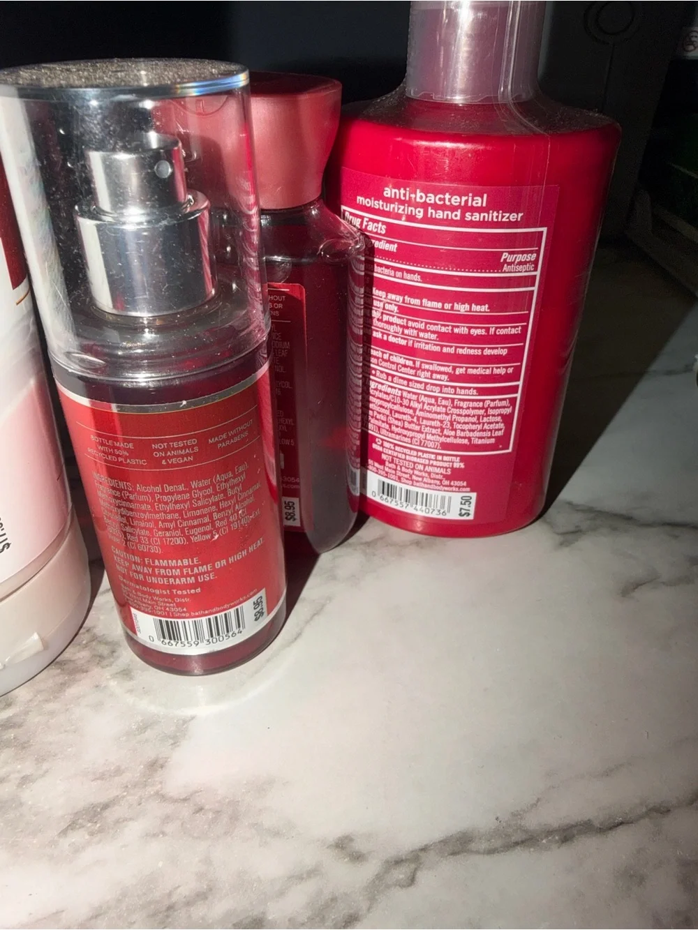 Bath & Body works “Winter Candy Apple” collection